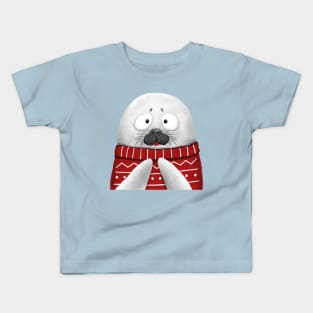 Cute Silly Seal Kids T-Shirt